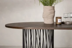 Furniture Fashion Stone Spisebord 220x100x74 cm Oval