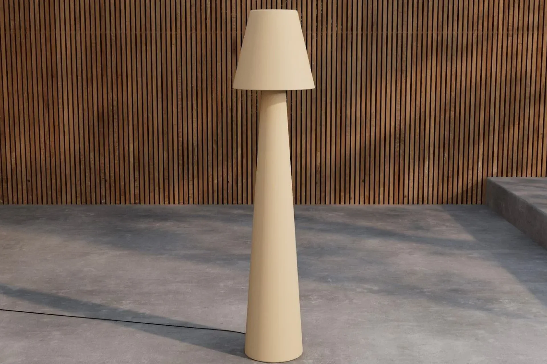 Venture Home Veranda & Terrasse|Utelampe-Stratford gulvlampe utendørs Beige