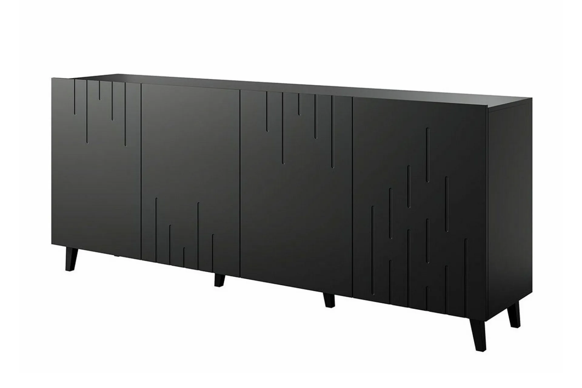 Scandinavian Choice Strontian Highboard Black