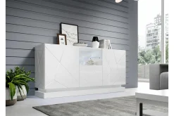 Scandinavian Choice Strontian Highboard White