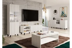 Scandinavian Choice Møbelsett Til Stue-Strontian Möbelset För Vardagsrum White Hvit