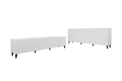 Scandinavian Choice Strontian Möbelset För Vardagsrum White