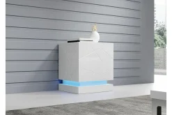 Scandinavian Choice Strontian Sängbord 46 cm White