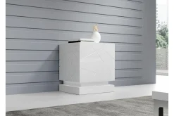 Scandinavian Choice Strontian Sängbord 46 cm White