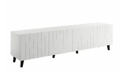 Scandinavian Choice Tv-Benk & Mediabenk-Strontian Tv-skåp 200 cm White Hvit