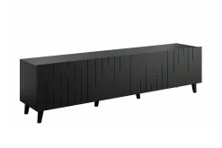Scandinavian Choice Tv-Benk & Mediabenk-Strontian Tv-skåp 200 cm Black Svart
