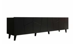Scandinavian Choice Tv-Benk & Mediabenk-Strontian Tv-skåp 201 cm Black Svart