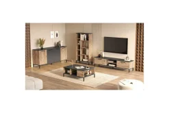 Stuemøbelsett Zephral Atlantic Pine / Antrasitt