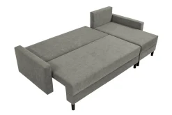 Sovesofaer-Summerhill 3-seters Hjørnesovesofa Svart