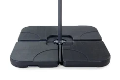 Parasoller-Sunny Parasollfotvekt 52 cm 4 Deler Svart