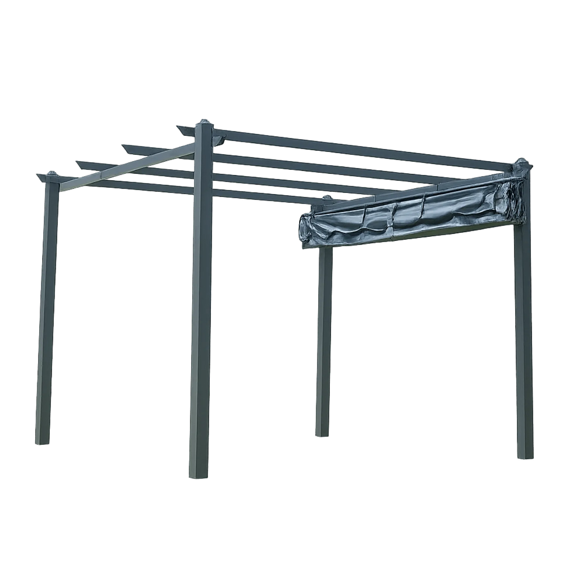 Pergola-SUNSET Pergola 3×4 m Grå