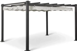 Pergola-SUNSET Pergola 3×4 m Grå