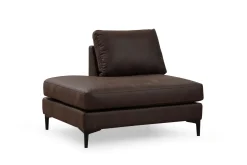 U-Sofa-Svanabyn Sofa m. Divan og Sjeselong 4-seter Brun