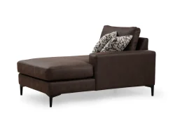 U-Sofa-Svanabyn Sofa m. Divan og Sjeselong 4-seter Brun