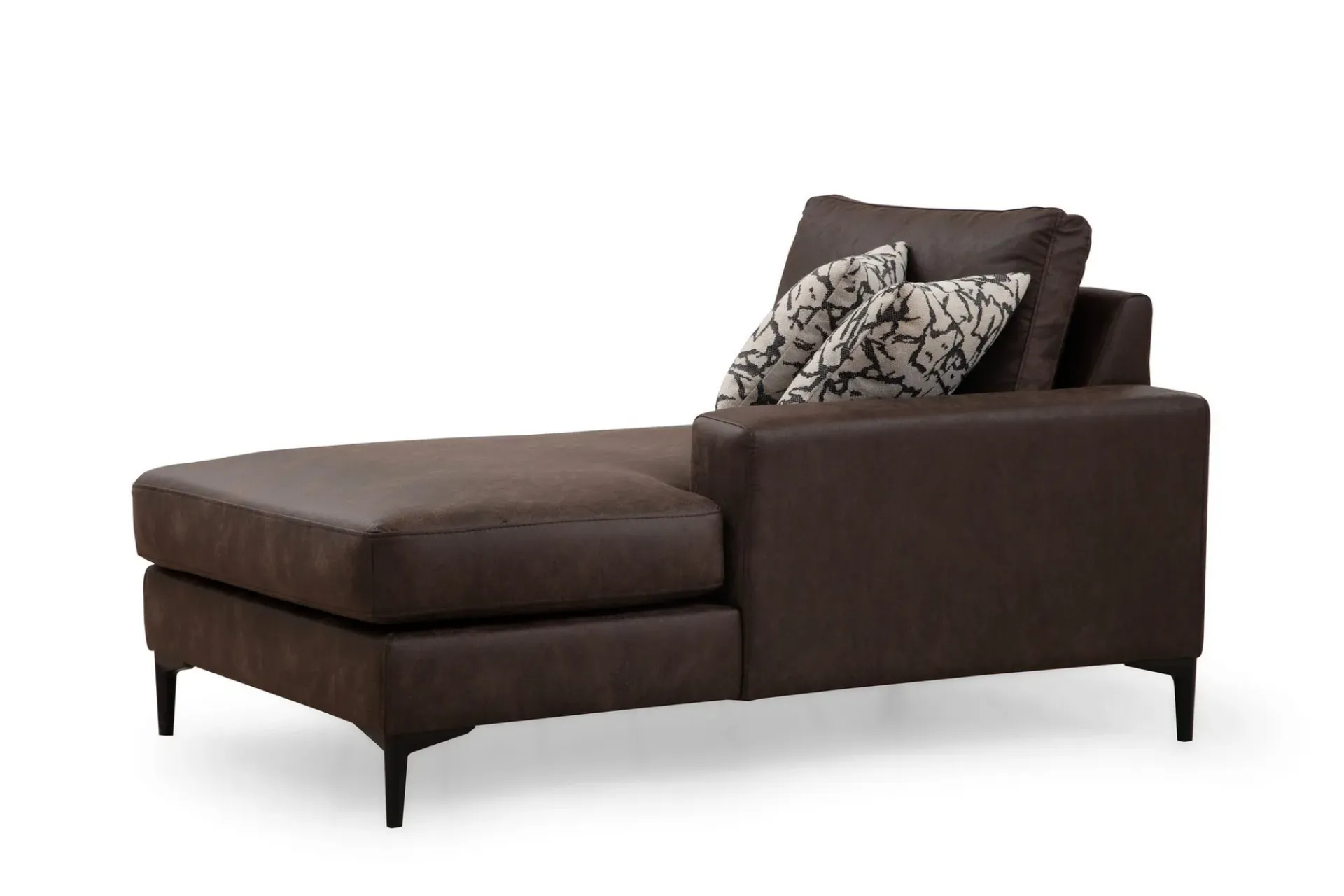 U-Sofa-Svanabyn Sofa m. Divan og Sjeselong 4-seter Brun
