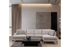 Svanabyn Sofa m. Divan og Sjeselong 4-seter