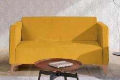 Velour Sofa & Fløyel Sofa-Szafir 2-seter Sofa 82x136 cm Los 8