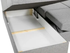 Sovesofaer-Taberk 5-seters U-sofa med Divan Høyre Beige