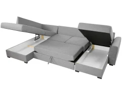 Sovesofaer-Taberk 5-seters U-sofa med Divan Høyre Beige