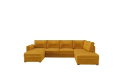 Taberk Sofa med Sjeselong og Divan 4-seter