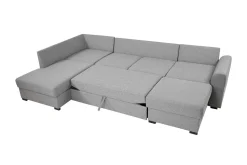 Taberk Sovesofa med Sjeselong og Dobbel Sjeselong 4-seter i Bouclé