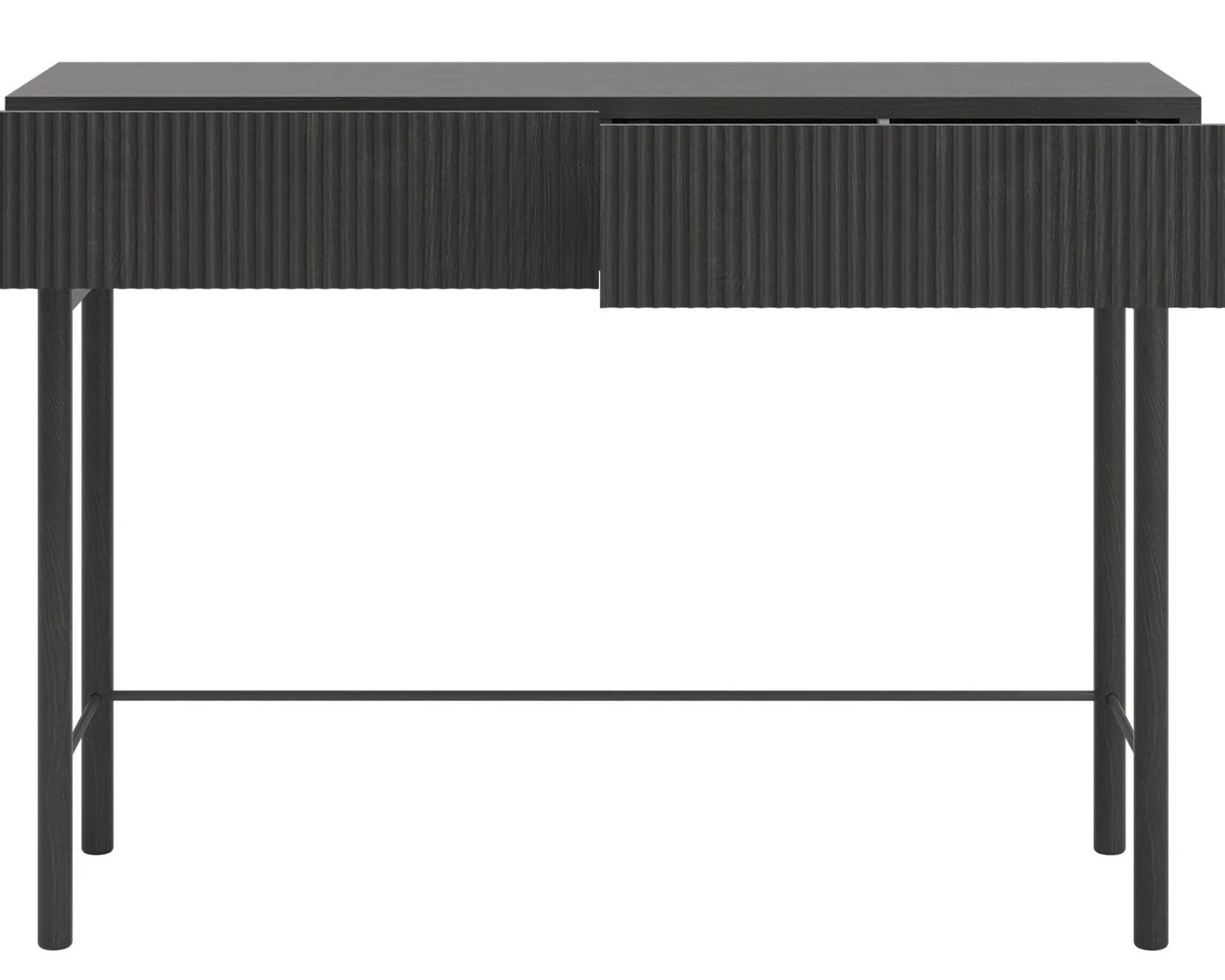 Sminkebord & Toalettbord-Takayo Sminkebord 110 cm svart aske