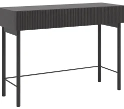 Sminkebord & Toalettbord-Takayo Sminkebord 110 cm svart aske