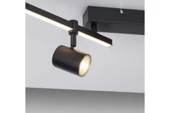 Taklampe|Stuelampe-Taklampe Barik Svart