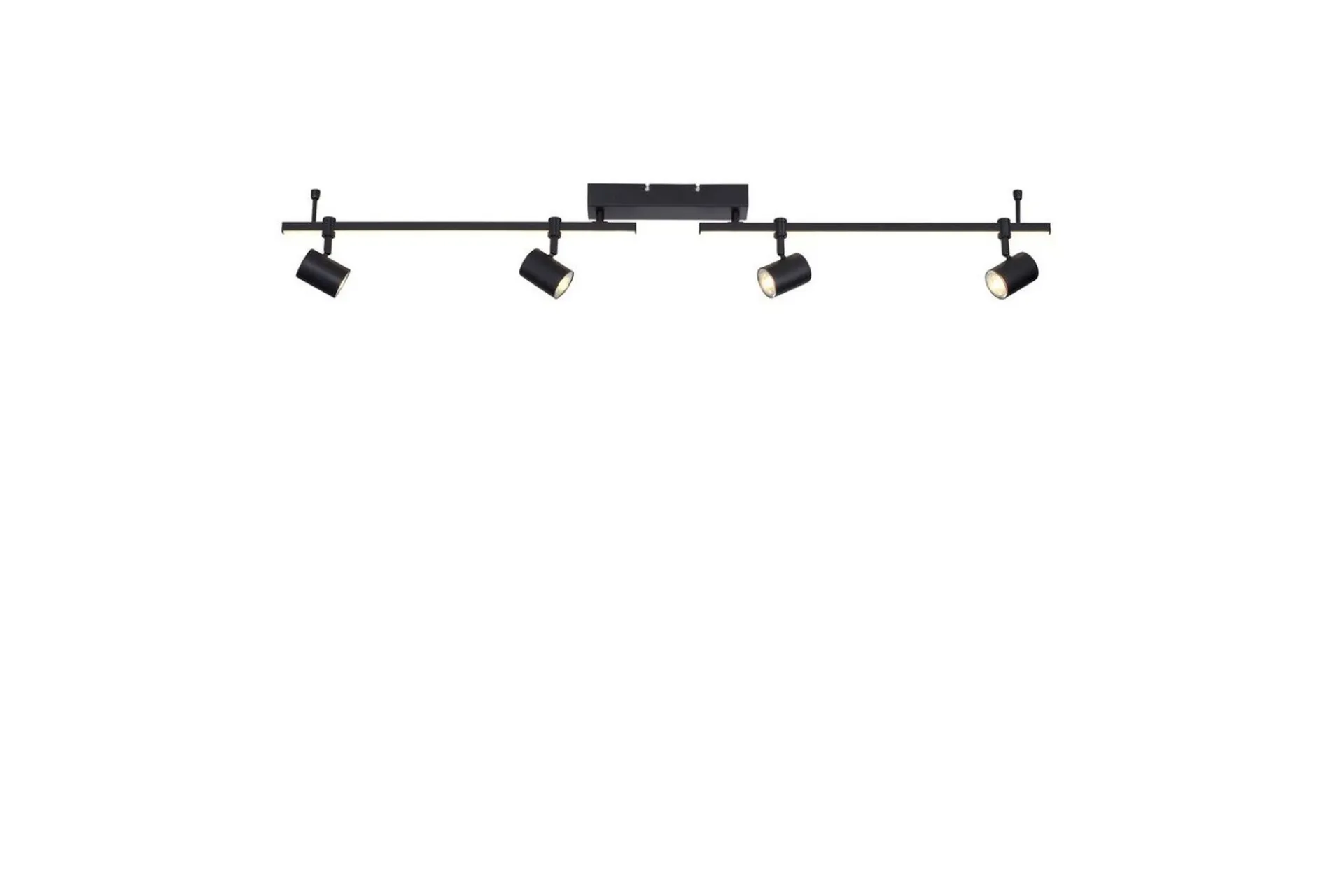 Taklampe|Stuelampe-Taklampe Barik Svart