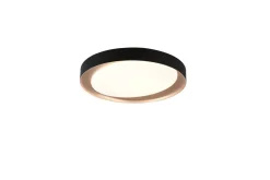 Trio Lighting Taklampe|Stuelampe-Taklampe TRIO Zeta /gull Svart