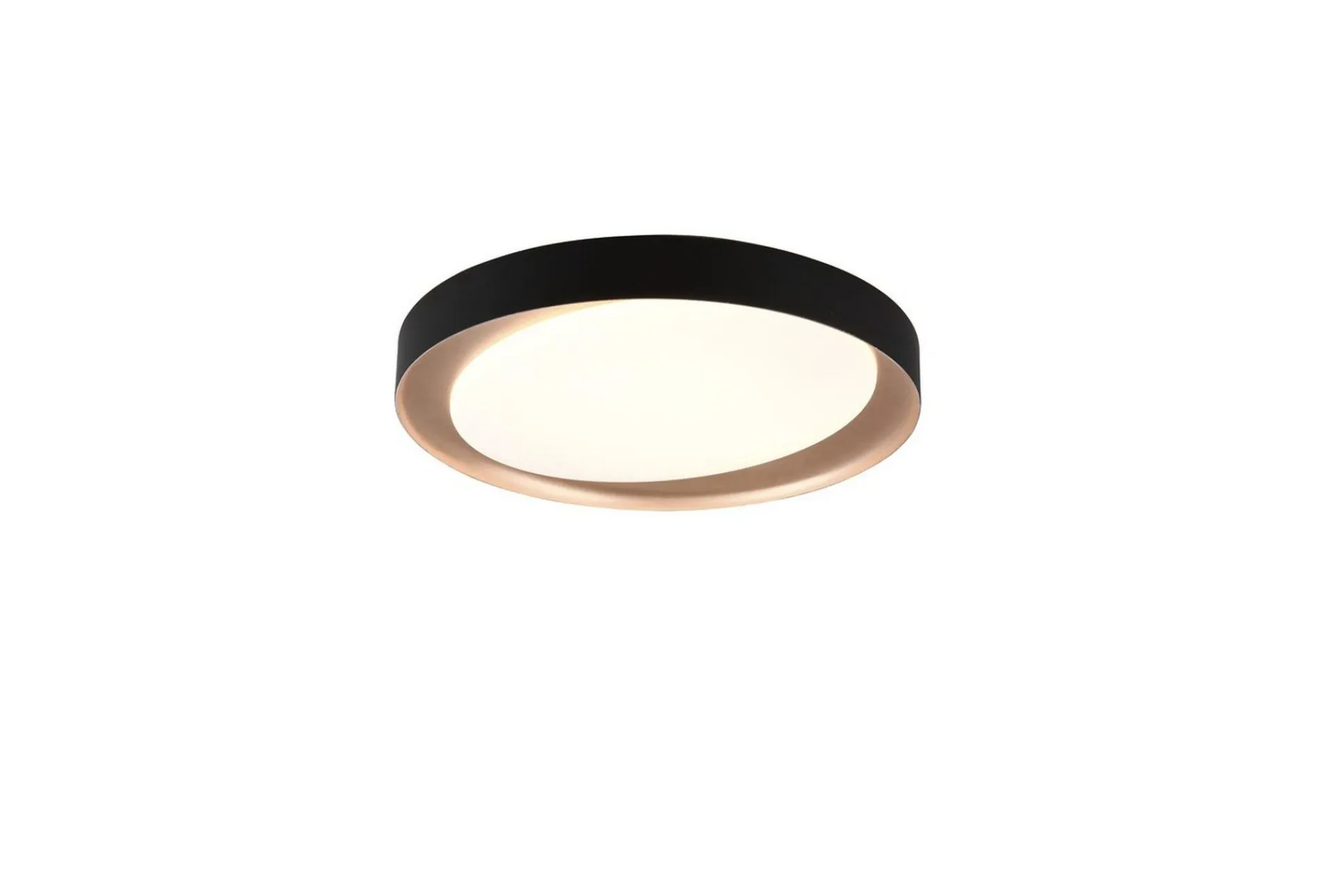 Trio Lighting Taklampe|Stuelampe-Taklampe TRIO Zeta /gull Svart