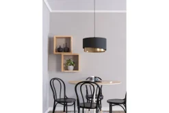 Eglo Takpendel Manderline Svart/Messing 45 cm