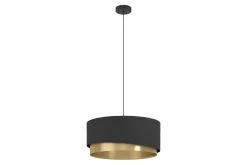 Eglo Takpendel Manderline Svart/Messing 56 cm