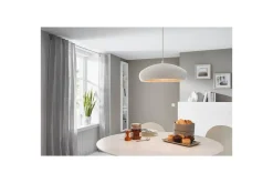 Eglo Kjøkkenlampe-Takpendel Mogano 1 Hvit, Kopper Hvit,Kobber