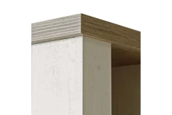 Bokhylle-Talebi Hylle 41x114 cm Brun,Hvit
