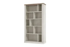 Bokhylle-Talebi Hylle 41x114 cm Brun,Hvit