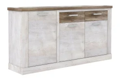 Sideboard & Skjenker-Talebi Skjenk 41x172 cm Brun,Hvit