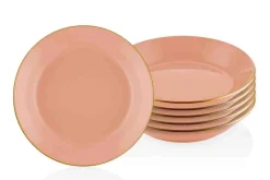 Tallerkener-Tallerkensett 6-pk laks