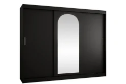 Garderober & Garderobesystem-Tallmo Garderobe Med Speil 250x200 cm Svart