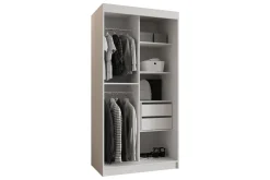 Garderober & Garderobesystem-Tallmo Garderobe Med Speil 100x200 cm Beige