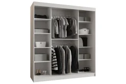 Garderober & Garderobesystem-Tallmo Garderobe Med Speil 180x200 cm Beige