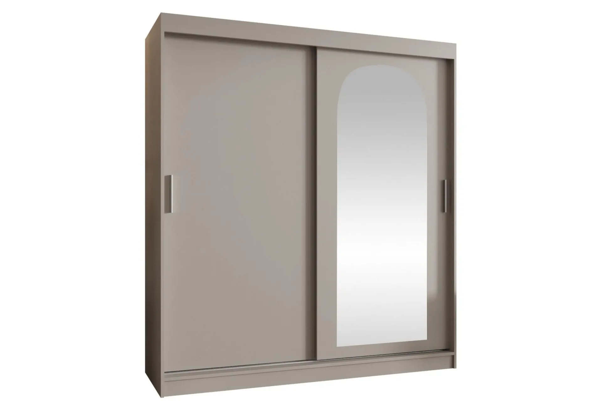 Garderober & Garderobesystem-Tallmo Garderobe Med Speil 180x200 cm Beige