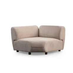Hjørnesofa-Talrosen 7-seters Hjørnesofa Cremehvit