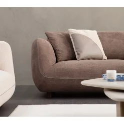 Sofa Med Sjeselong-Talrosen 3-seters sofa med Sjeselong Brun