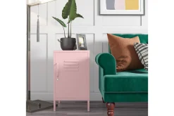 Novogratz Avlastningsbord-Tamlin Sidebord 38x40 cm Rosa Lyserød