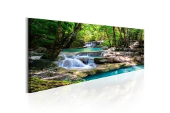 Tavla Nature: Forest Waterfall 120x40