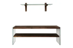 Tv-Møbelsett-Teenie TV-møbelsett 45 cm Valnöt