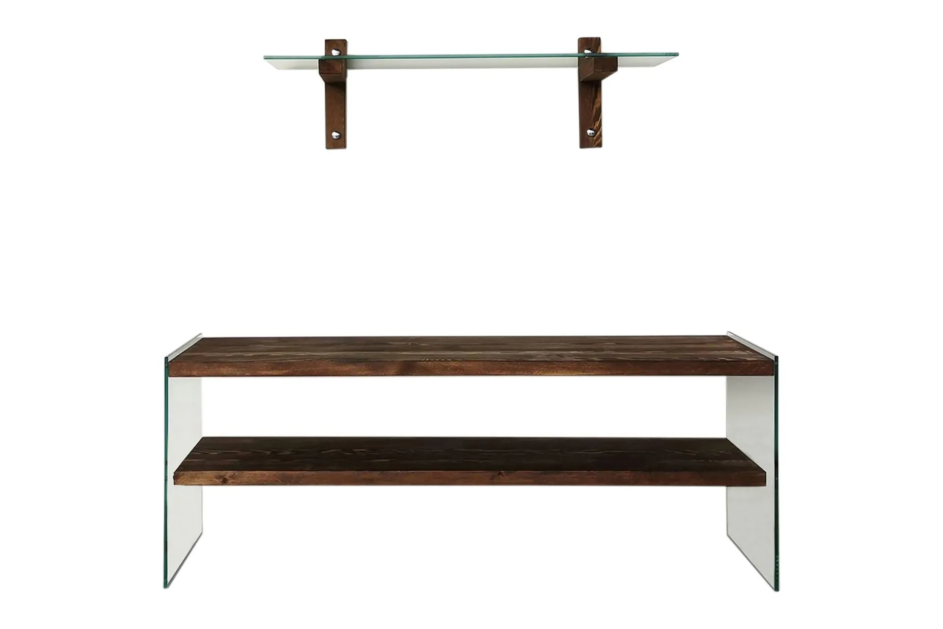 Tv-Møbelsett-Teenie TV-møbelsett 45 cm Valnöt