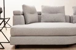 Sofa Med Sjeselong-Tekawa Sofa m. Divan 4-seters Lysegrå