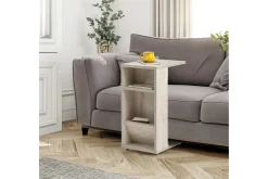 Avlastningsbord-Tekel Sidebord 30 cm Marmor